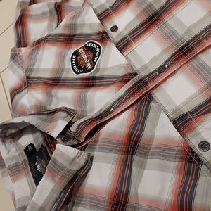 MENS GENUINE HARLEY-DAVIDSON SHORT SLEEVE SHIRT